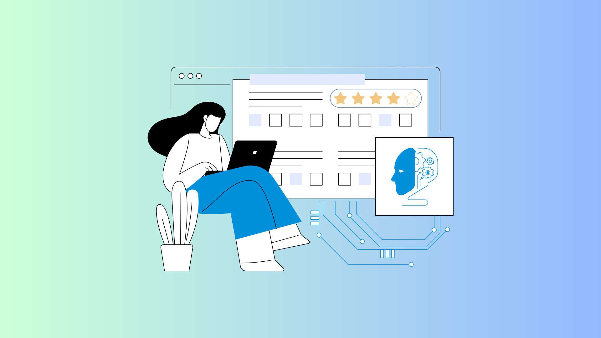 Automatic Service Quality Assessment with NovaTalks