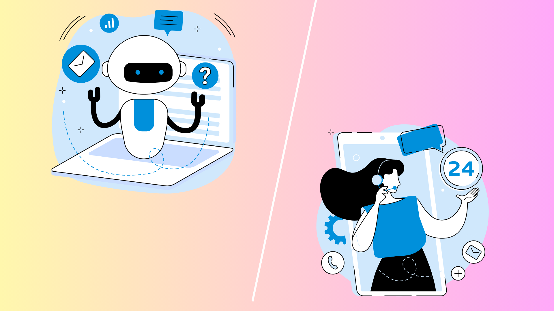 Comparison of Chatbots and Online Chats: Which Is Better for Your Website?