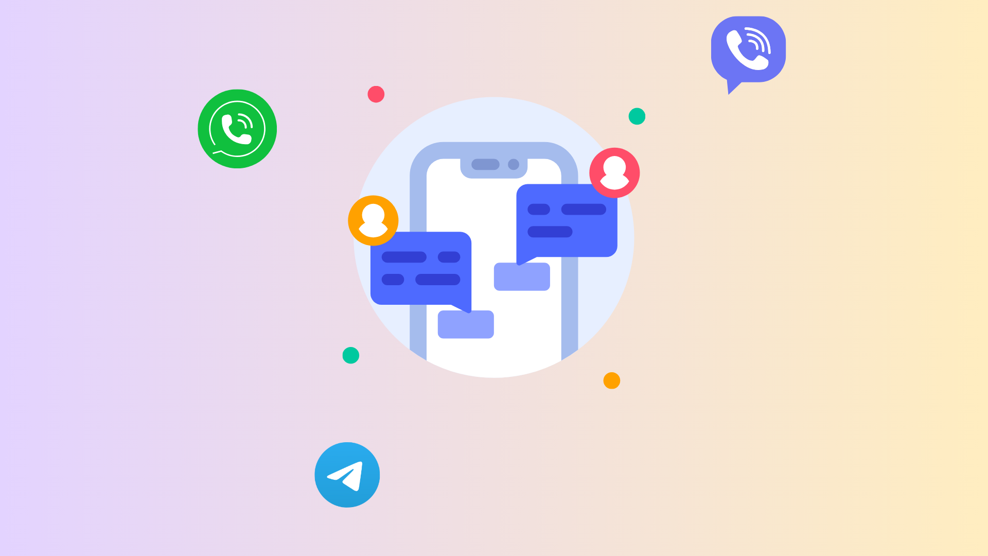 Messengers in Sales: Viber, Telegram, WhatsApp